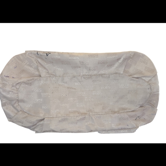 Michael Kors Tan & Brown Logo Canvas Bucket Bag (PreOwned -Sold As Is) - Picture 11 of 11